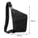 Mens AntiTheft Crossbody Chest Bag With Adjustable Strap 5