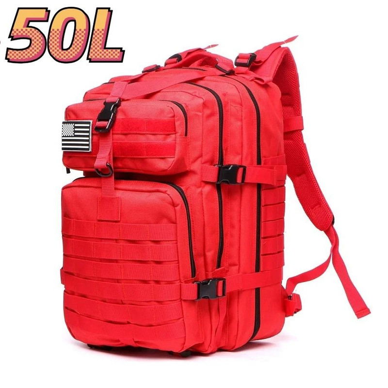 30L 50L Waterproof Tactical Backpack For Hiking Camping And Outdoor Sports 12