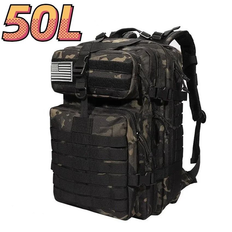 30L 50L Waterproof Tactical Backpack For Hiking Camping And Outdoor Sports 20
