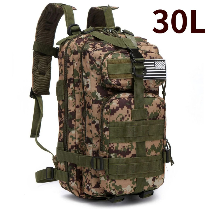 30L 50L Waterproof Tactical Backpack For Hiking Camping And Outdoor Sports 22