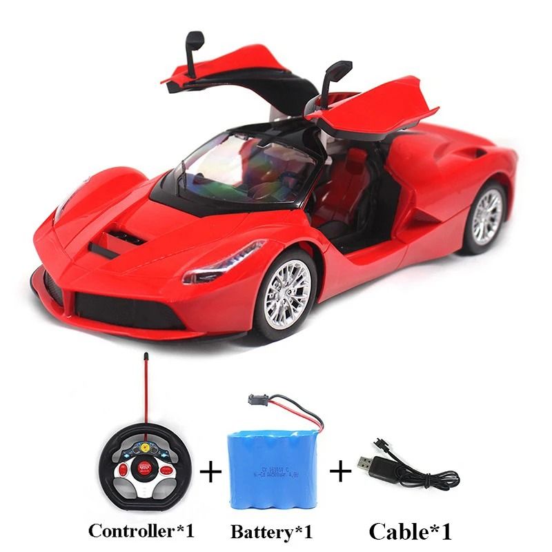 RC Sportscar With Remote Control Opening Doors And Lights 7