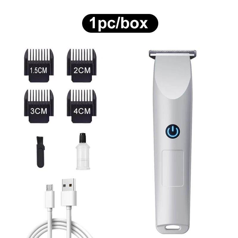 Electric Hair Clipper With Adjustable Cutter Head And USB Charging 9