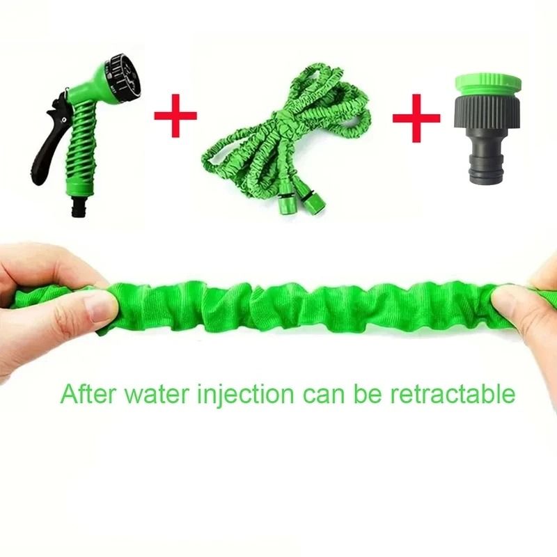 Expandable Garden Hose With HighPressure Spray Nozzle And 7 Functions 2
