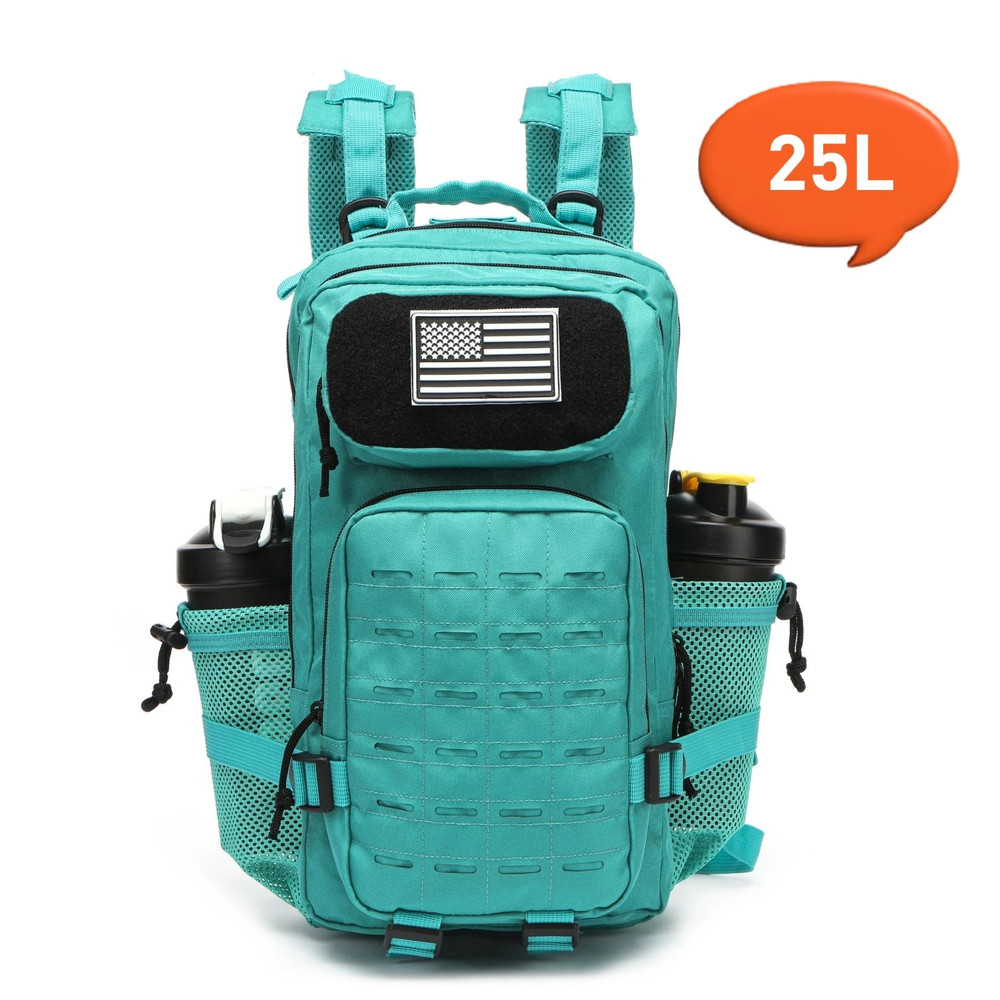 25L  50L Tactical Backpack With MOLLE System And Dual Bottle Holders 7