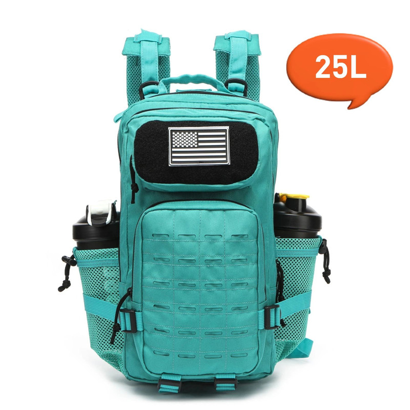 25L  50L Tactical Backpack With MOLLE System And Dual Bottle Holders 7