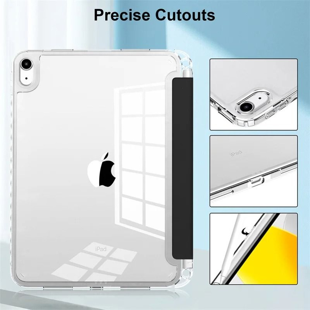 Magnetic IPad Case With Pencil Holder And MultiModel Compatibility 4