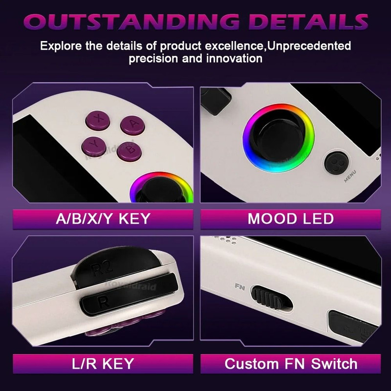 Smart Pro Handheld Game Console With 496 IPS Screen And Retro Game Support 2