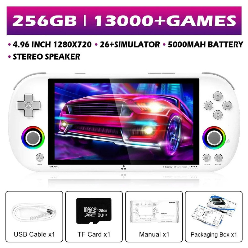 Smart Pro Handheld Game Console With 496 IPS Screen And Retro Game Support 11