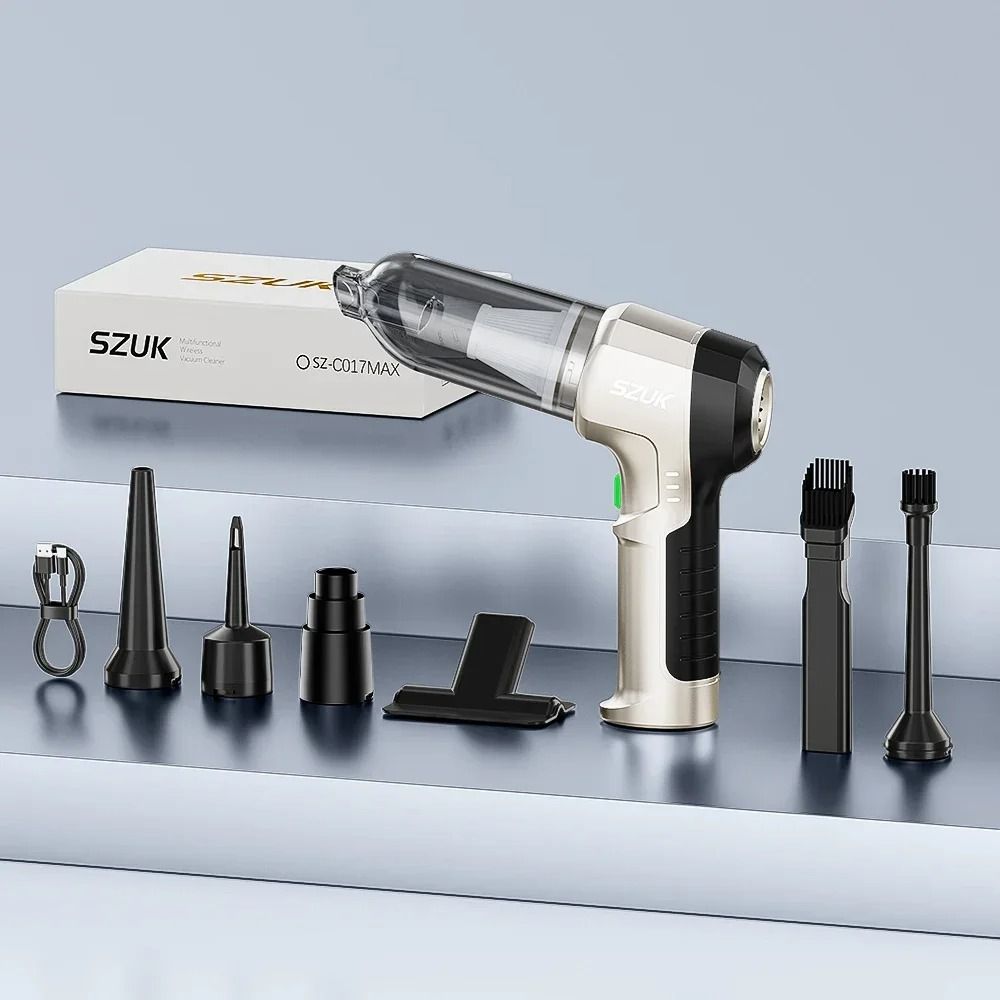 High Power Cordless Car Vacuum Cleaner With 9998700Pa Suction 7