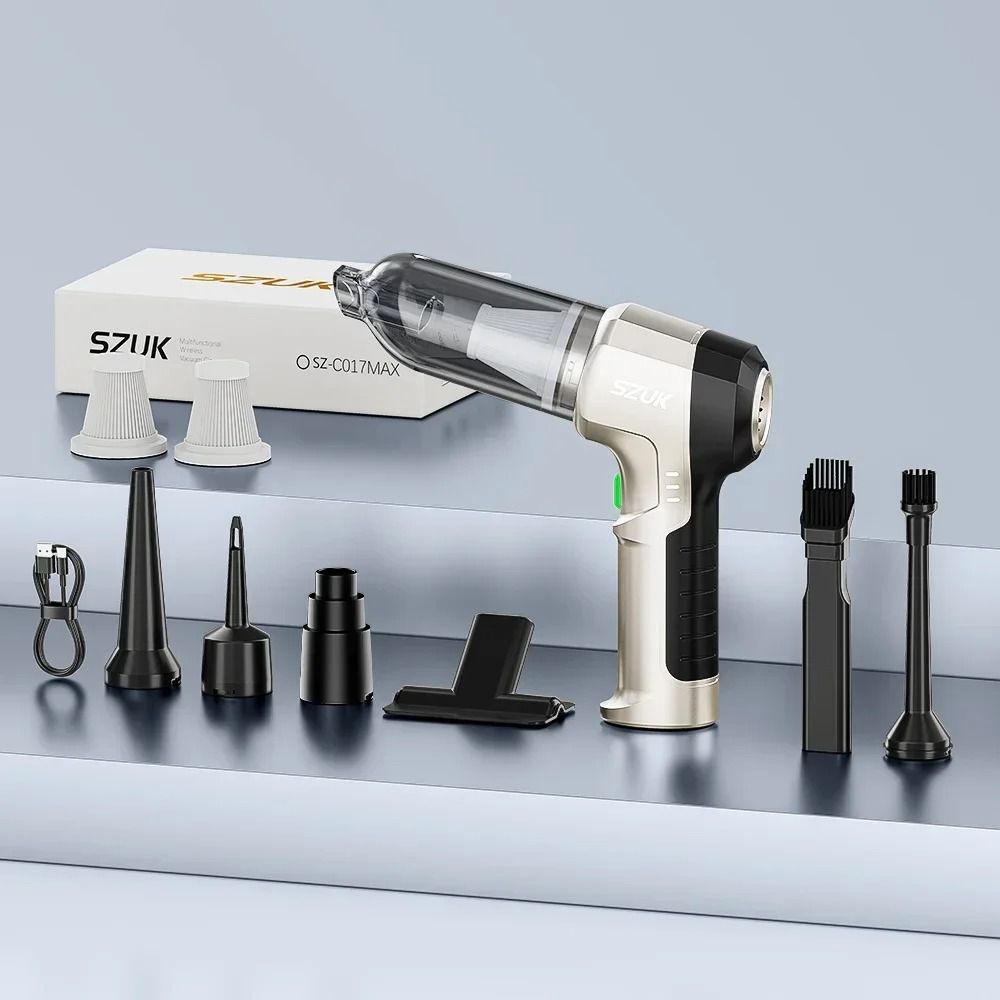 High Power Cordless Car Vacuum Cleaner With 9998700Pa Suction 8