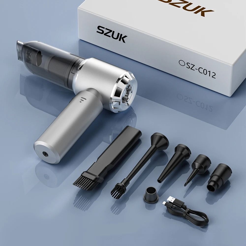 Wireless Handheld Car Vacuum Cleaner 985000Pa Strong Suction With Multiple Filter Options 5