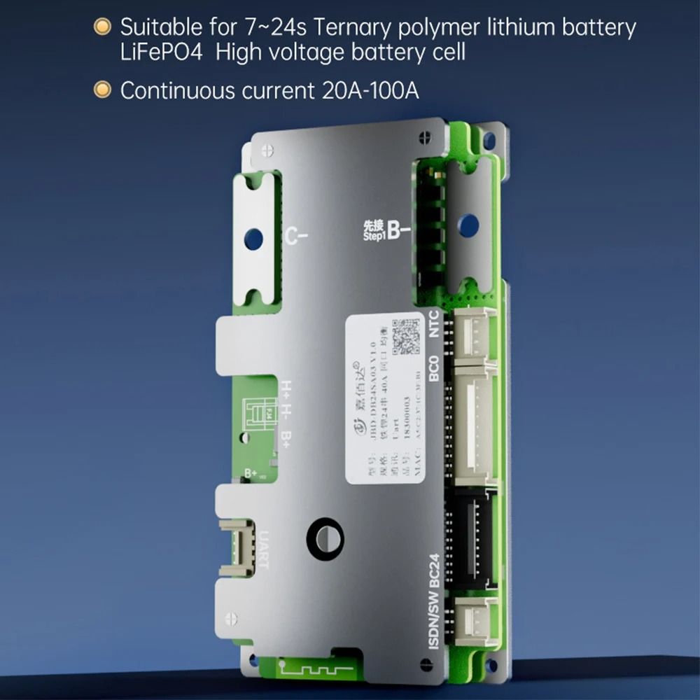 Smart LiFePO4 BMS With Bluetooth Balance Board And UART Function For Ebike 3