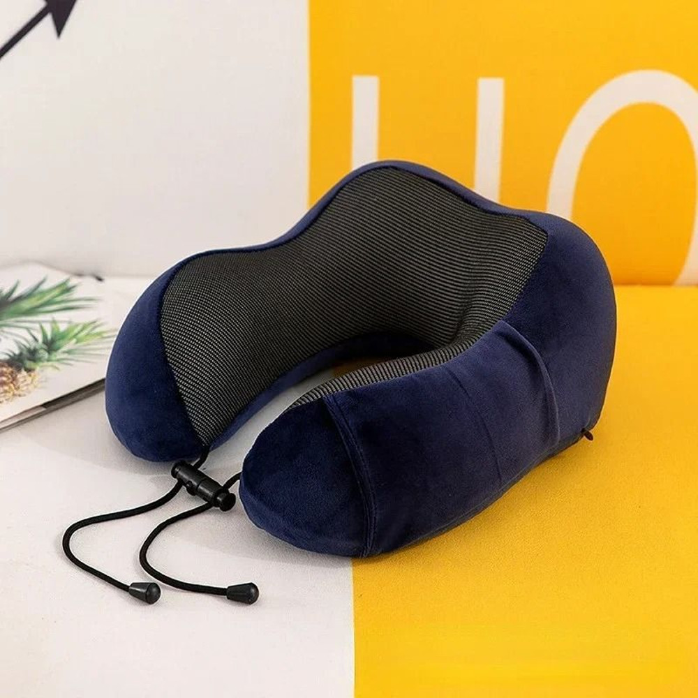 U Shaped Memory Foam Travel Neck Pillow For Sleeping And Airplane Use 11