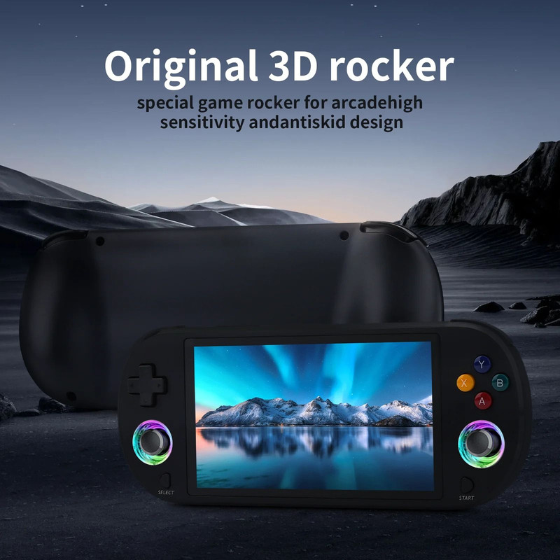 128GB Retro Handheld Video Game Console With 5 Inch IPS Screen And 20000 Built In Games 1