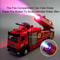 Water Spray Fire Truck Toy With Lights Sounds And Ladder 4