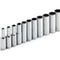11 Piece Metric Deep Socket Set Chrome Vanadium 14 Inch Drive 0
