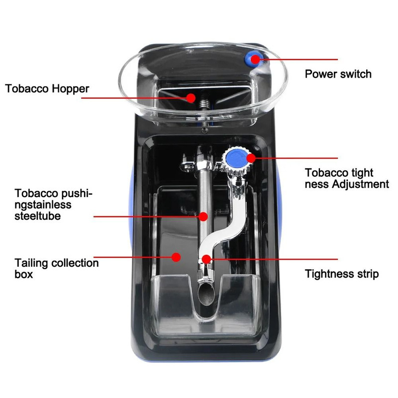 Electric Automatic Cigarette Rolling Machine With US EU Plug 3