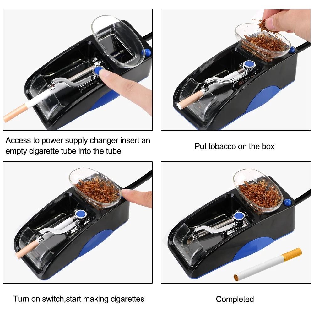 Electric Automatic Cigarette Rolling Machine With US EU Plug 6