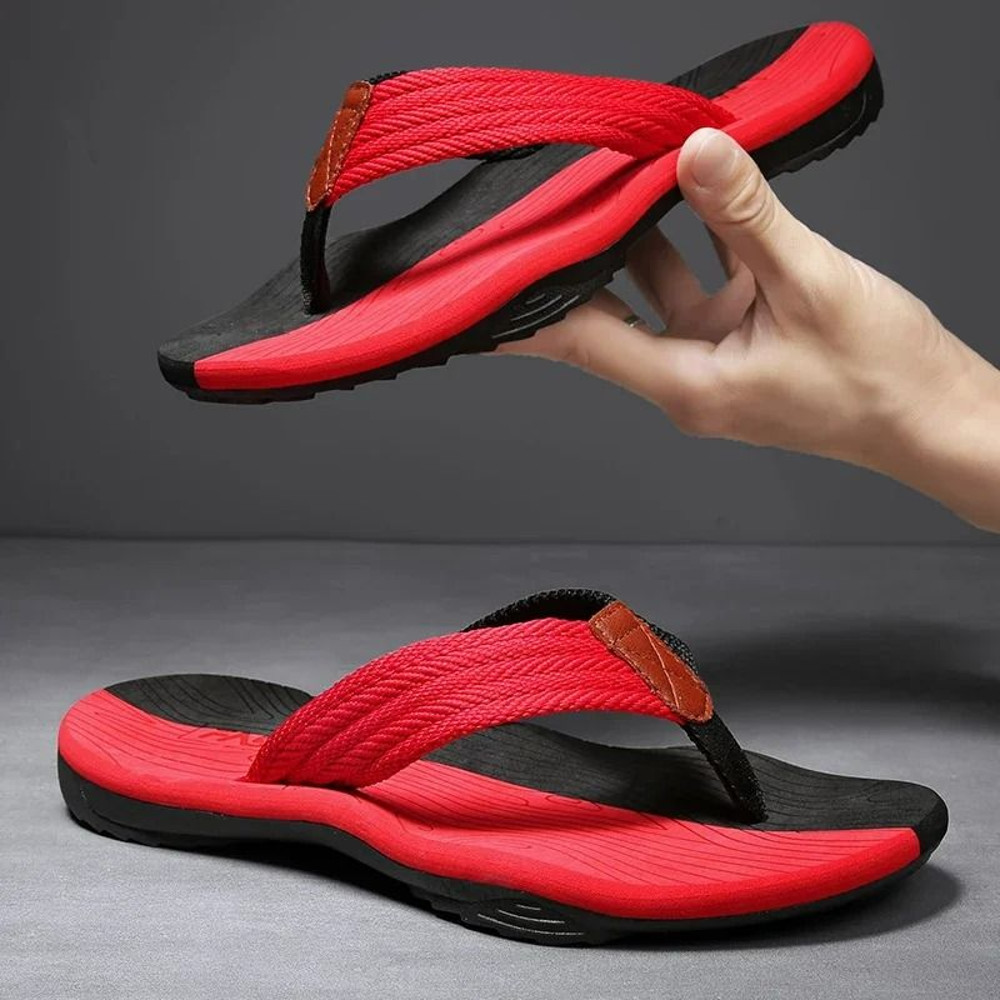 Men Summer Slippers Non Slip Comfortable Beach Sandals 2