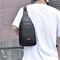 Mens Chest Pack Crossbody PU Leather Shoulder Bag 1