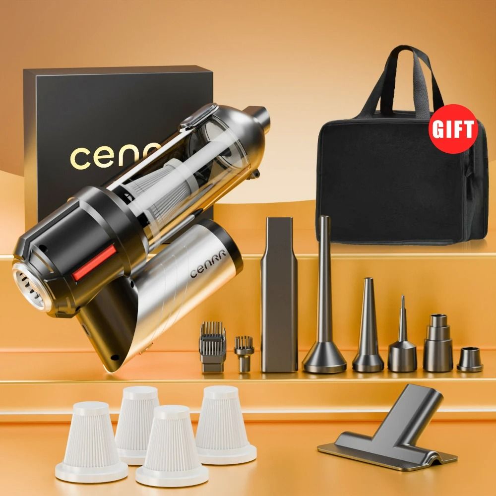 Cordless Car Vacuum Cleaner Powerful Mini Handheld 9