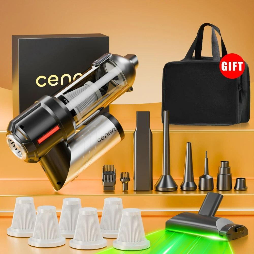 Cordless Car Vacuum Cleaner Powerful Mini Handheld 11