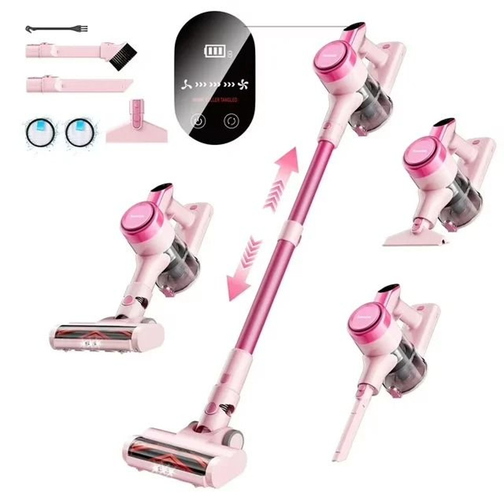 Cordless Stick Vacuum Cleaner With 23KPa Suction And LED Display 10