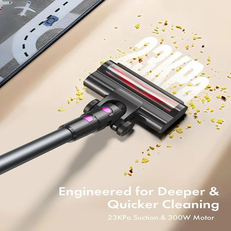 Cordless Stick Vacuum Cleaner With 23KPa Suction And LED Display 3