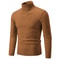 Mens High Neck Knitted Turtleneck Pullover Winter Sweater 13