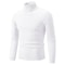 Mens High Neck Knitted Turtleneck Pullover Winter Sweater 14