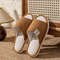 Mens NonSlip Soft Sole Linen Indoor Slippers For Spring And Summer 9