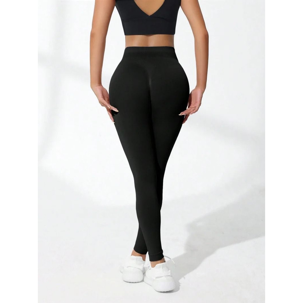 Womens High Waist Yoga Leggings Seamless Butt Lifting Sports Pants 4