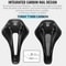 3D Printed Carbon Fiber Bike Saddle Ultralight Hollow Racing Seat 3