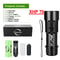 Diving Flashlight Waterproof Rechargeable XHP70 Long Beam Underwater Torch 10