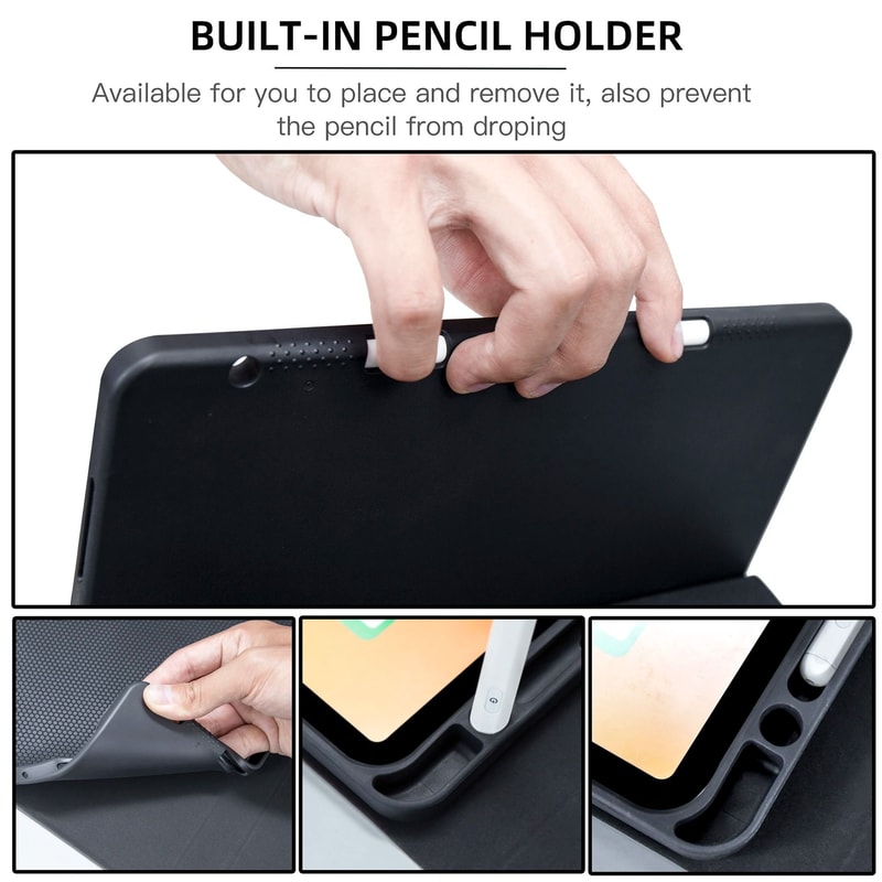 IPad Keyboard Case With Wireless Mouse Bluetooth Cover For IPad 7th 8th 9th 10th Pro And Air 5