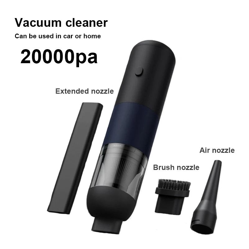 3 In 1 Wireless Car Vacuum Cleaner Portable Handheld Mini Dust Catcher 7