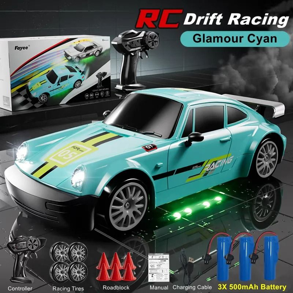 4WD RC Drift Car High Speed Remote Control Racing Vehicle With LED Lights 15