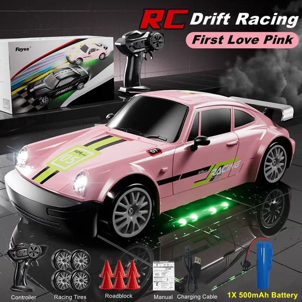 4WD RC Drift Car High Speed Remote Control Racing Vehicle With LED Lights 16