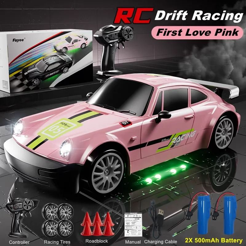 4WD RC Drift Car High Speed Remote Control Racing Vehicle With LED Lights 17