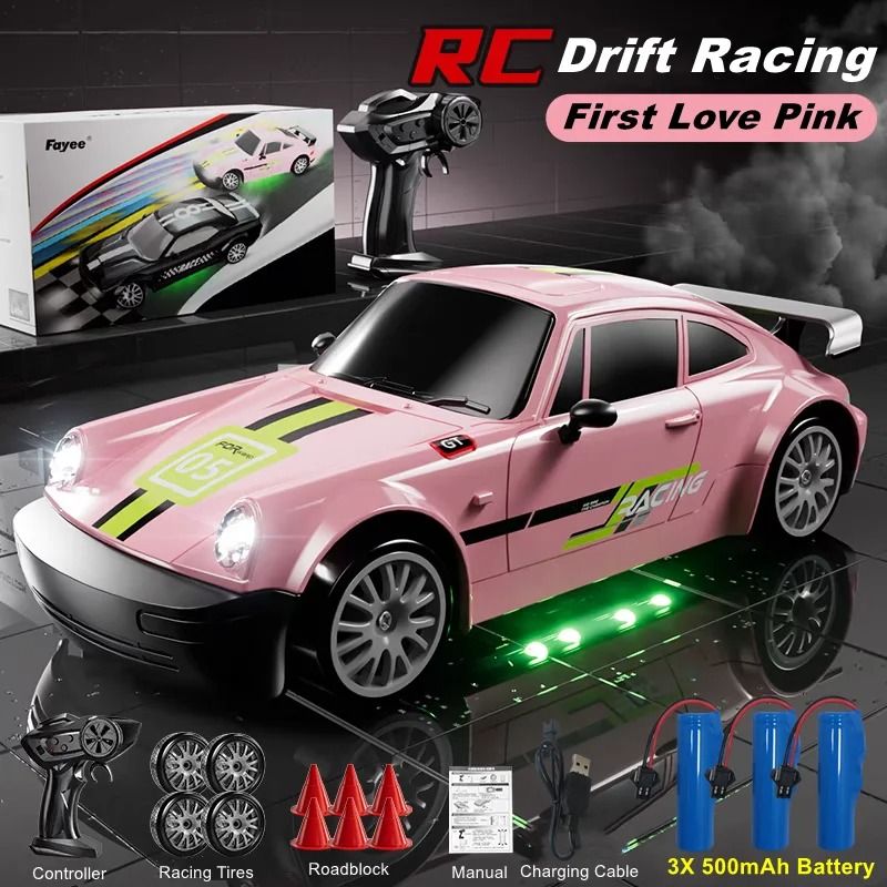 4WD RC Drift Car High Speed Remote Control Racing Vehicle With LED Lights 18