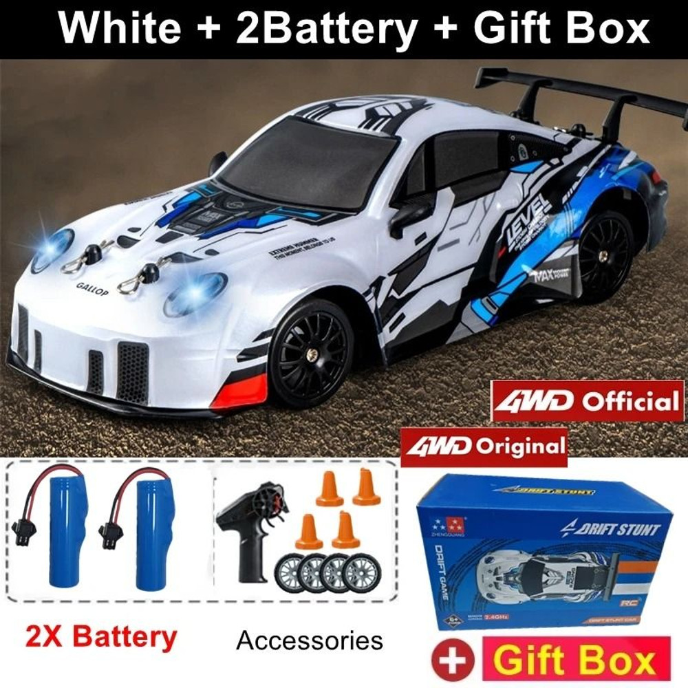 4WD RC Drift Car High Speed Remote Control Racing Vehicle With LED Lights 20