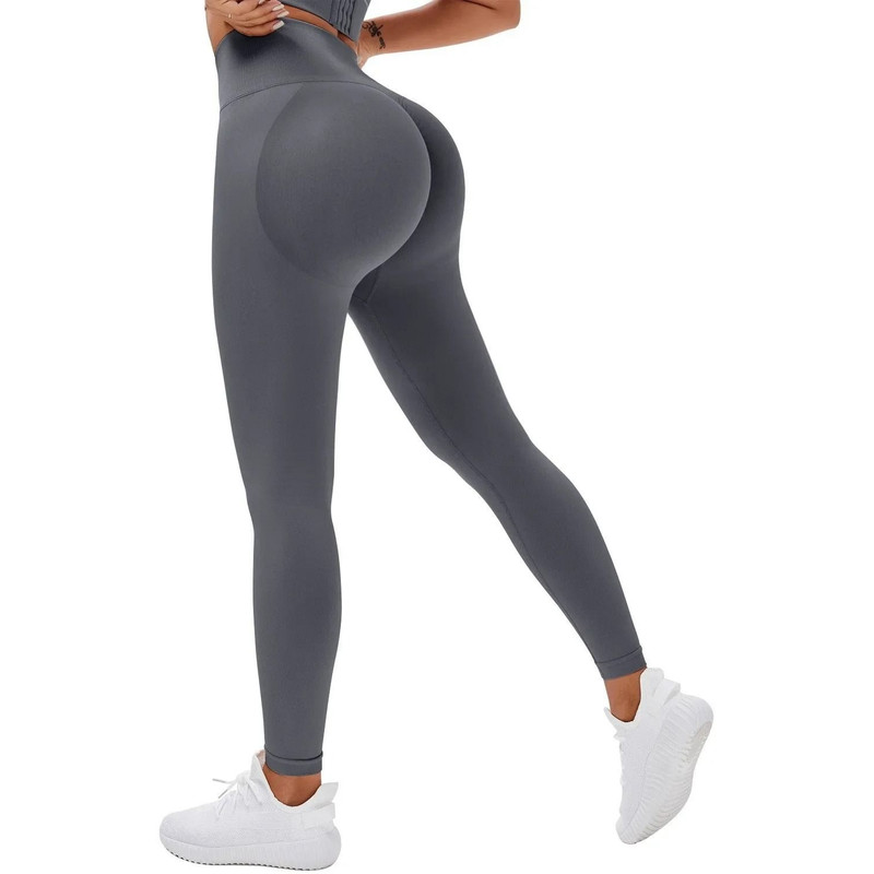 High Waist Seamless Womens Leggings Slim Fit Yoga Pants 10