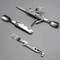Portable Camping Cutlery Set Foldable Knife Fork Spoon With Bottle Opener 0