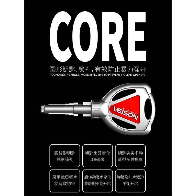 Motorcycle Alarm Disc Brake Lock 130DB Waterproof Anti Theft Security Padlock 4