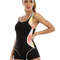 Patchwork Sport One Piece Swimsuit Plus Size Swimwear Women 6