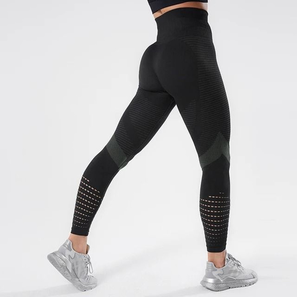 Women High Waist Seamless Fitness Leggings 6