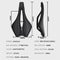 Bicycle Saddle Cushion For Road And Mountain Bikes Breathable Soft Comfortable Seat 1
