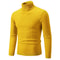 Winter High Neck Thick Warm Sweater Men Slim Fit Pullover Knitwear 20