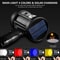Rechargeable LED Spotlight With Solar Panel And COB Side Light For Camping And Hunting 6