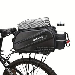 bicycle rear seat bag large capacity waterproof foldable cycling storage